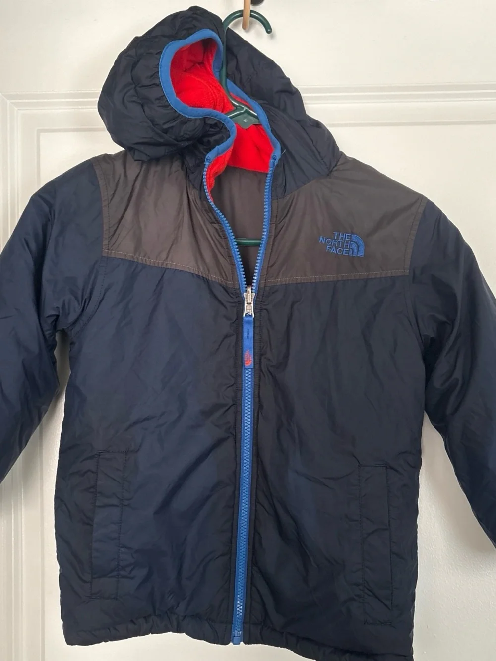 Reversible The North Face Winter Jacket for kids